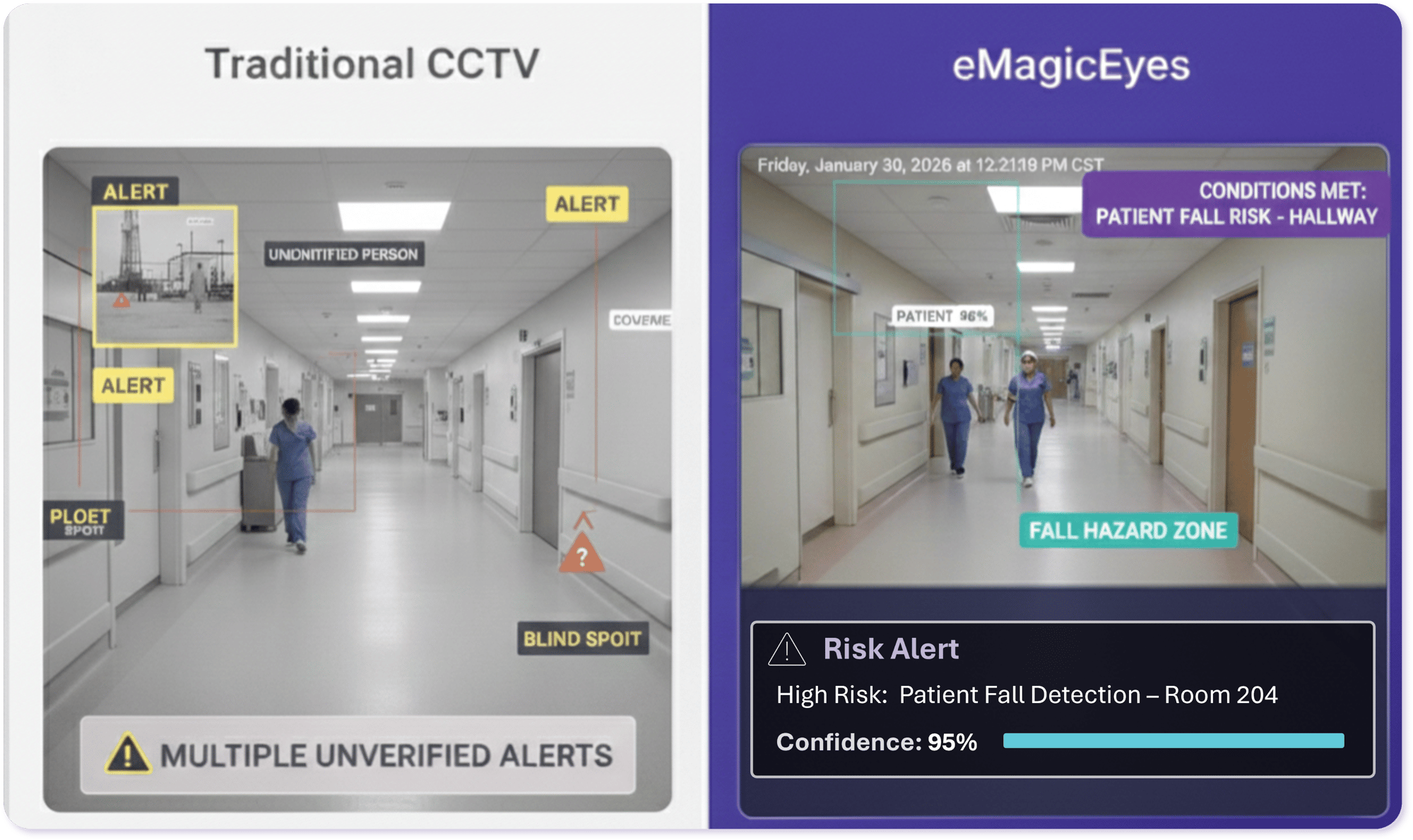 AI Detection vs CCTV