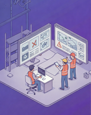 Real-time Visibility for Construction